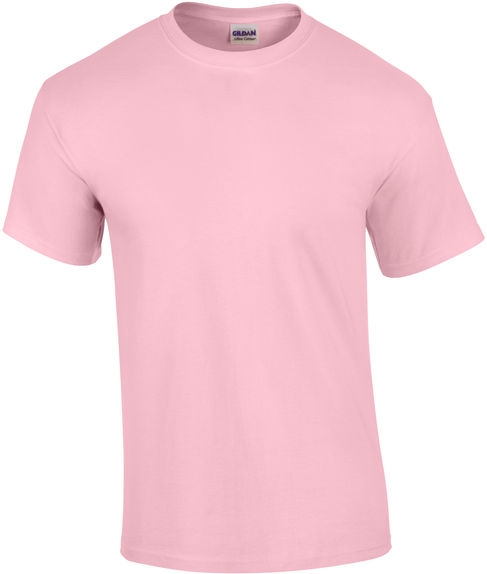 Tričko Gildan Ultra - Světle růžová M